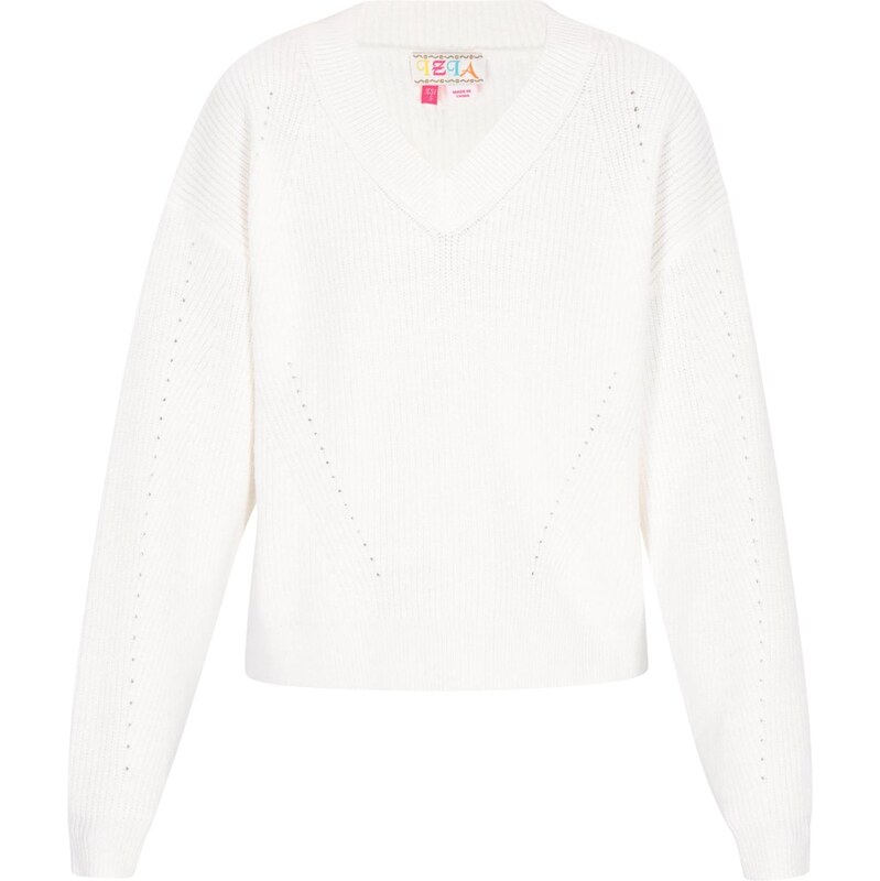 IZIA Sveter šedobiela 66142707