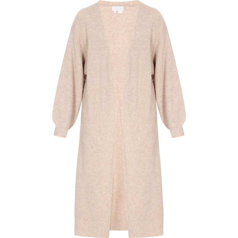 usha WHITE LABEL Pletený kabát béžová 66142744