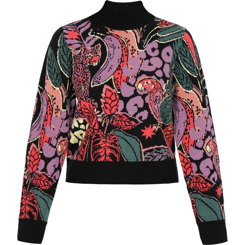 IZIA Sveter zmiešané farby / čierna 66142806