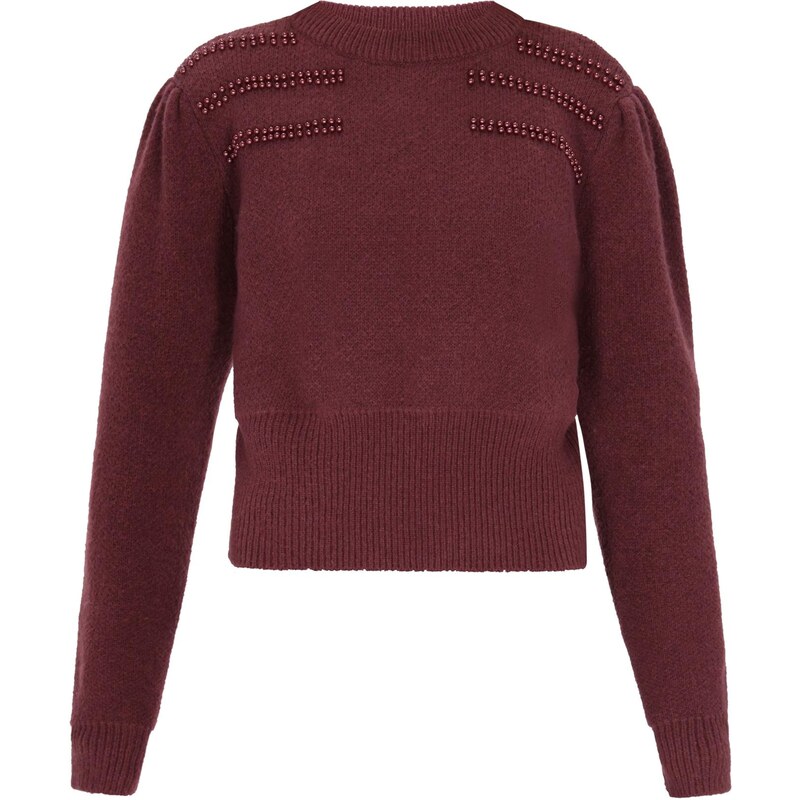 MYMO Sveter burgundská 66142811
