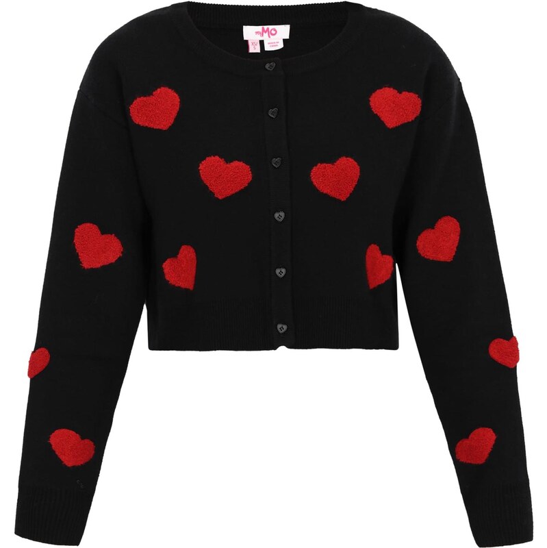 MYMO Kardigán červená / čierna 66142831