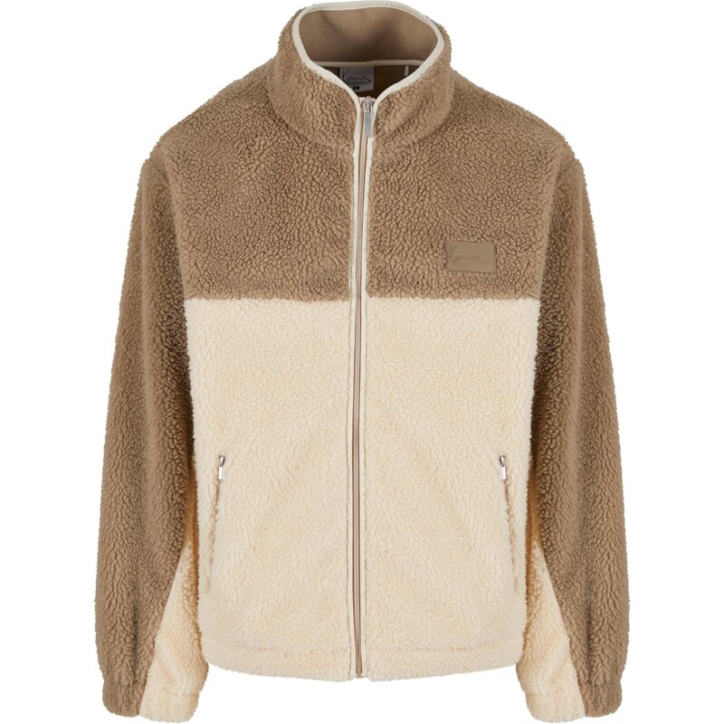 Karl Kani Flisová bunda farba ťavej srsti / nebielená 66142851