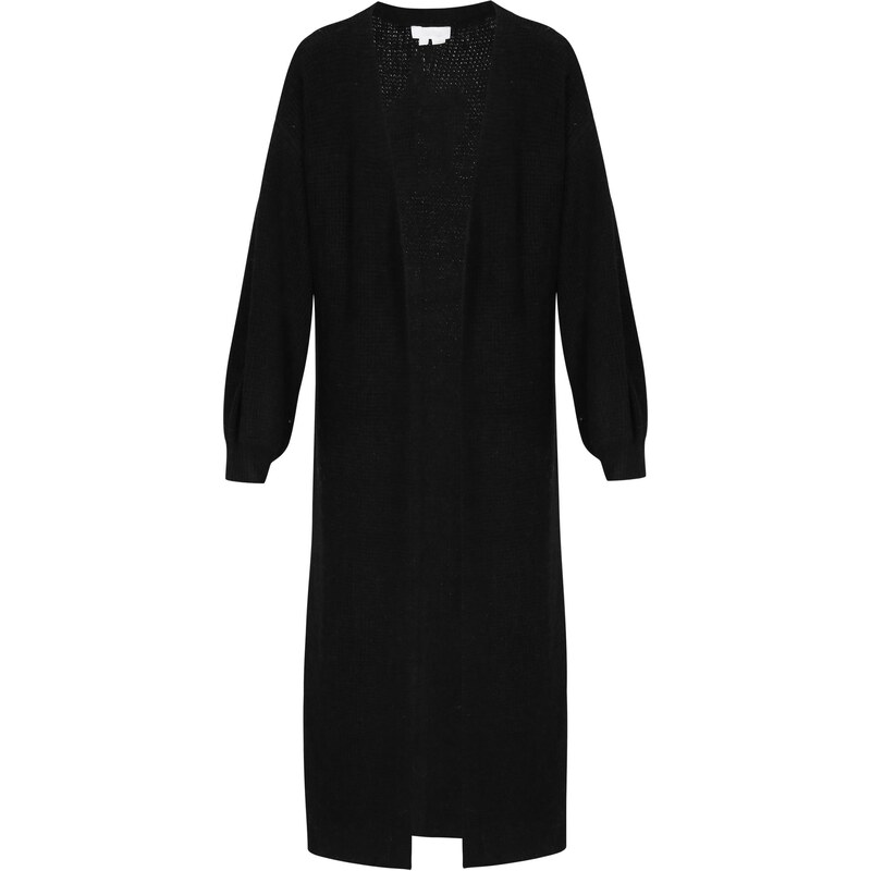 usha WHITE LABEL Pletený kabát čierna 66142920