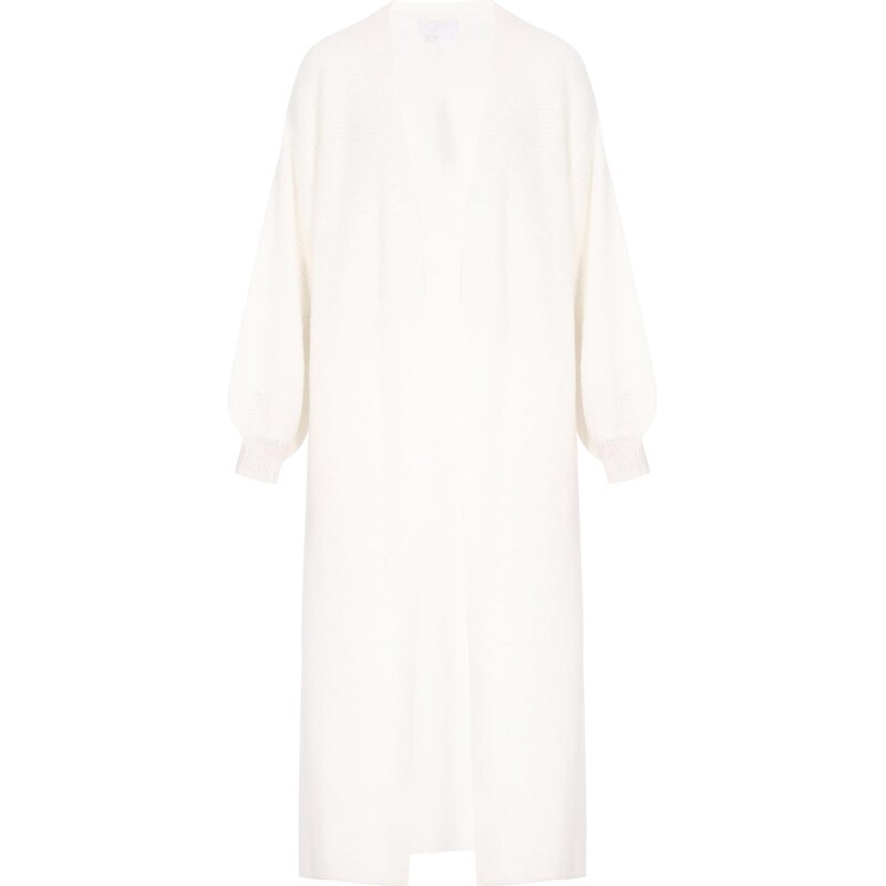 usha WHITE LABEL Pletený kabát biela 66142925