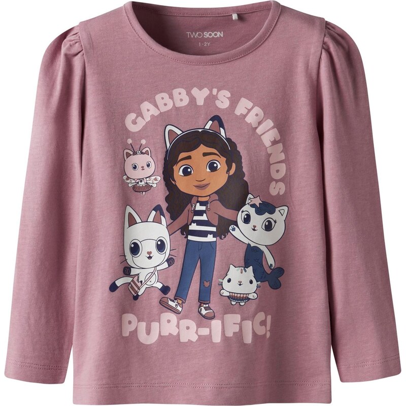 TWO SOON Tričko Gabby námornícka modrá / hnedá / levanduľová / biela 66142930