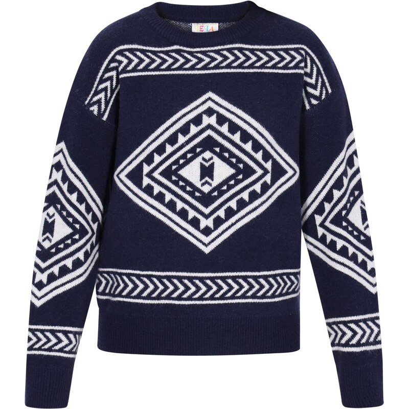 IZIA Sveter námornícka modrá / biela 66142927