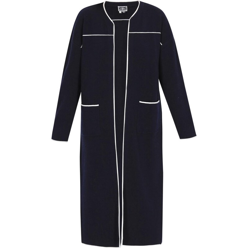 DreiMaster Maritim Kardigán námornícka modrá / biela 66142954