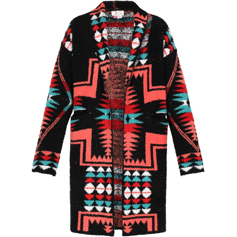 IZIA Kardigán zmiešané farby / čierna 66142962