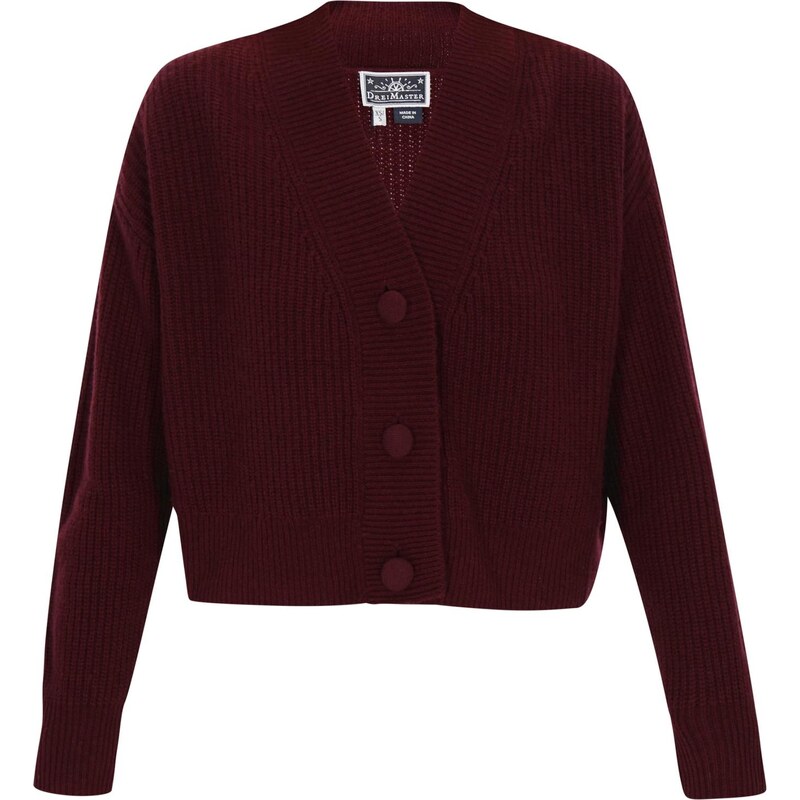 DreiMaster Maritim Kardigán burgundská 66142980