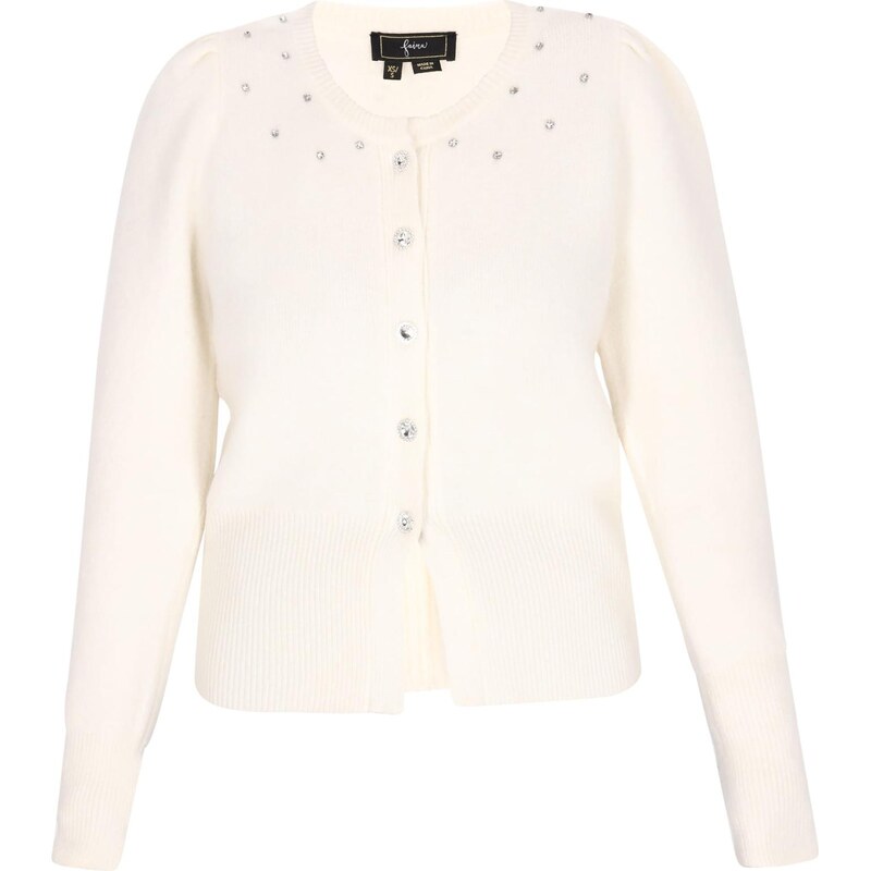 faina Kardigán šedobiela 66143076