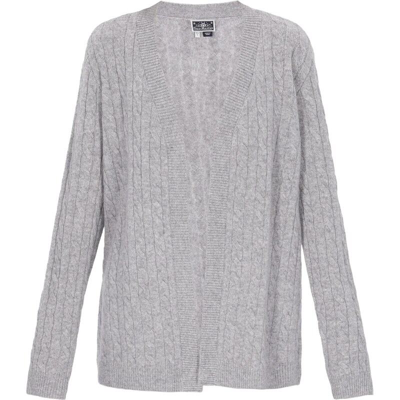 DreiMaster Maritim Kardigán svetlosivá 66143086