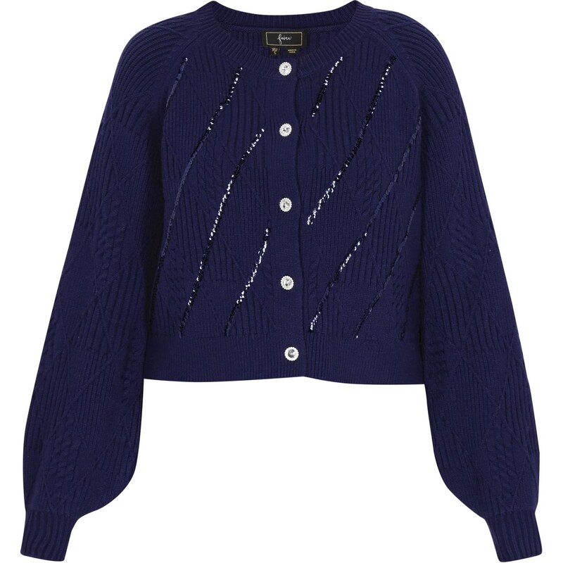 faina Kardigán námornícka modrá 66143097