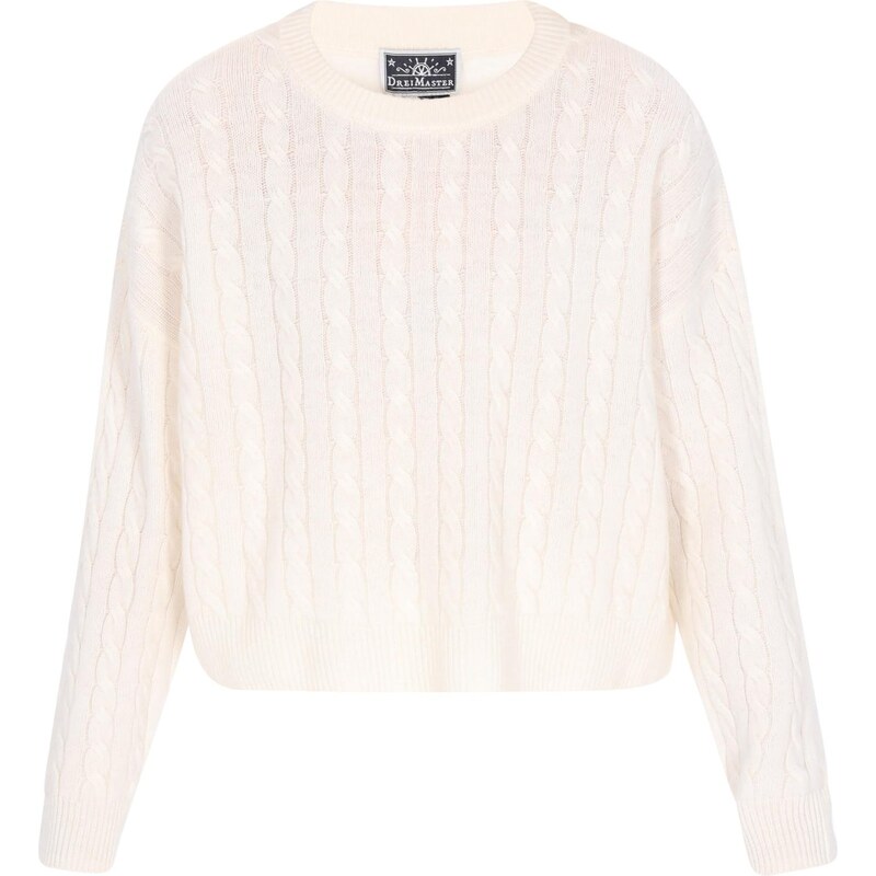 DreiMaster Maritim Sveter šedobiela 66143063