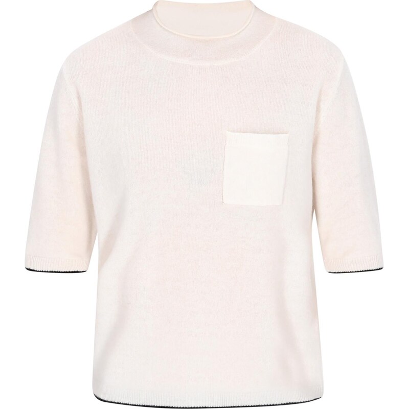 DreiMaster Klassik Sveter biela ako vlna 66143127