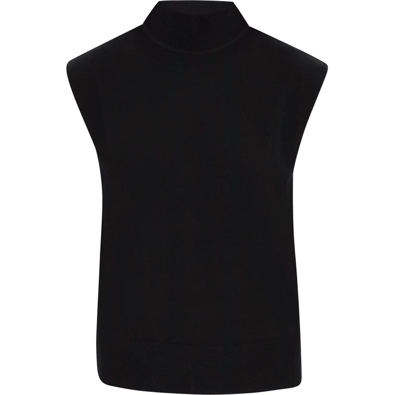 DreiMaster Klassik Pletená vesta čierna 66143113