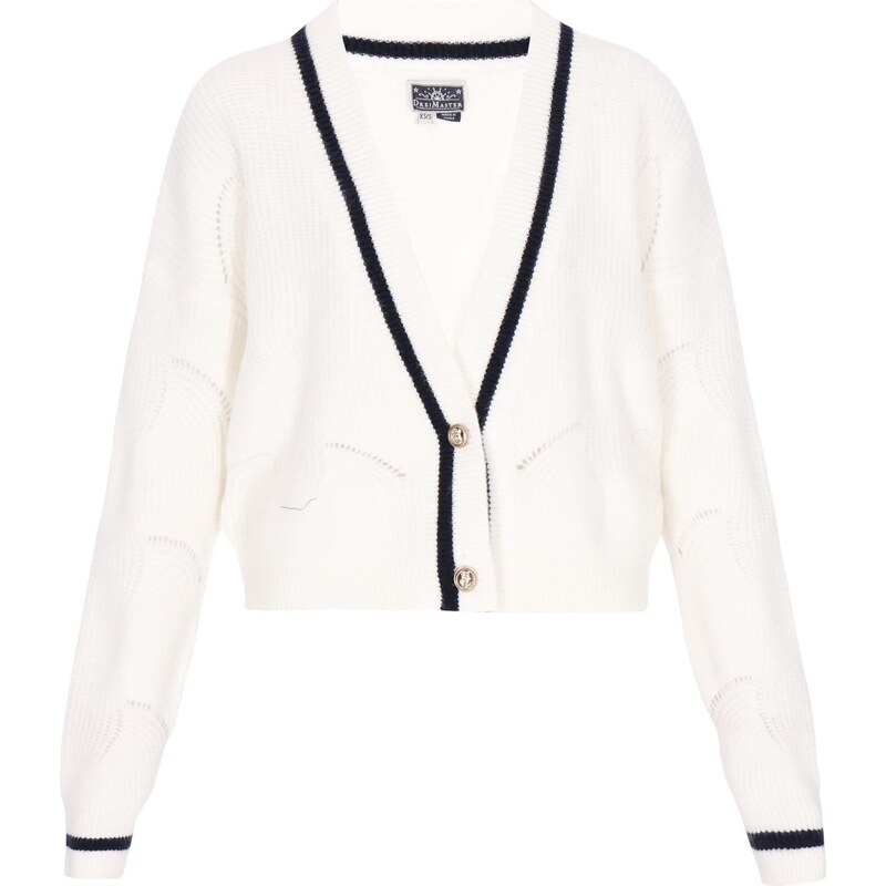 DreiMaster Maritim Kardigán biela 66143134