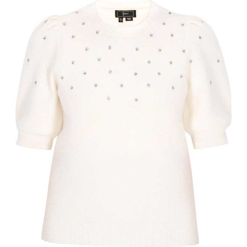 faina Sveter šedobiela 66143112