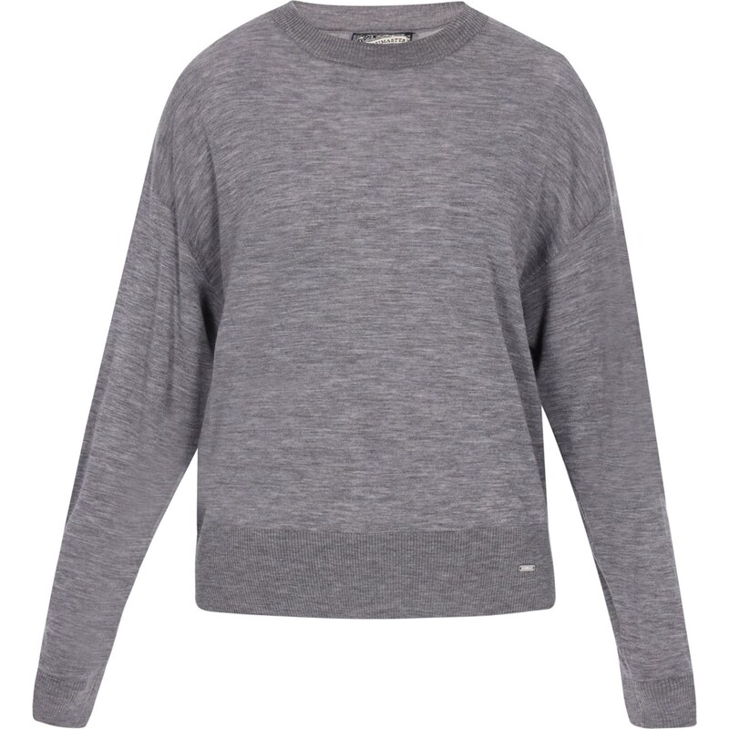 DreiMaster Vintage Sveter sivá melírovaná 66143140