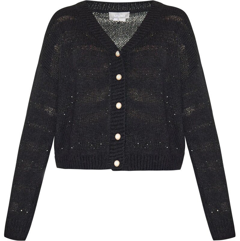 Usha Kardigán čierna 66143163