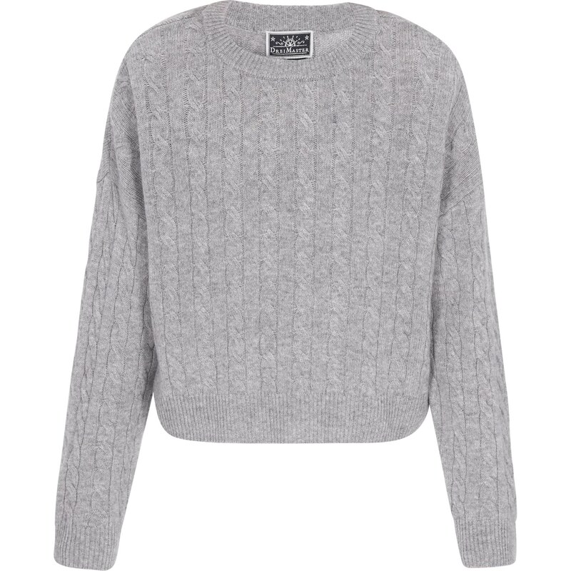 DreiMaster Maritim Sveter sivá melírovaná 66143219