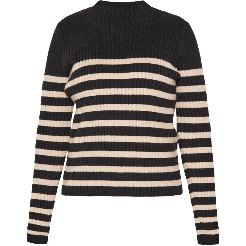 usha BLUE LABEL Sveter Classic béžová / čierna 66143302