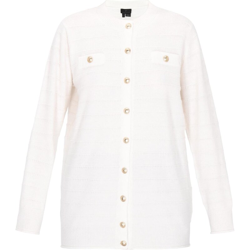 DreiMaster Klassik Kardigán Classic prírodná biela 66143356