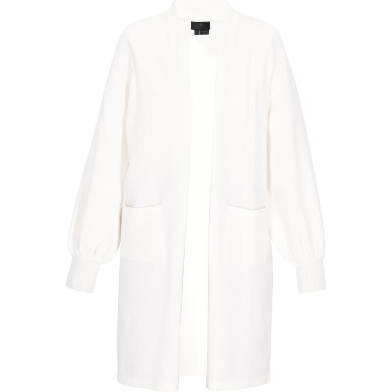 DreiMaster Klassik Kardigán šedobiela 66143324