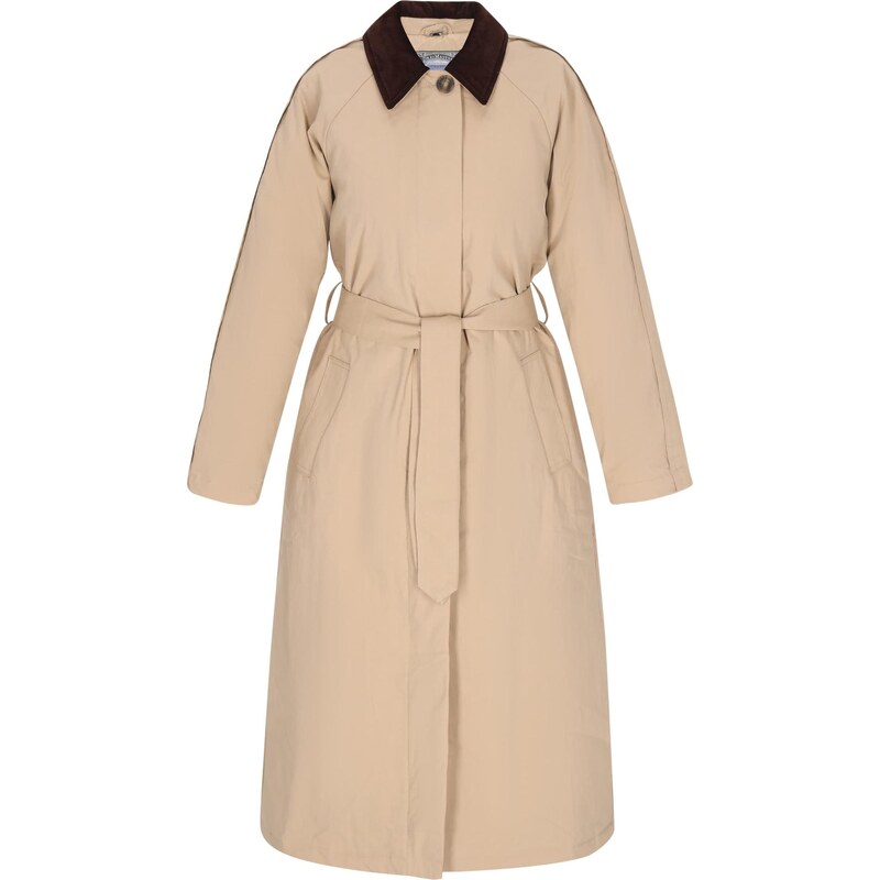 DreiMaster Vintage Prechodný kabát béžová / hnedá 66143321