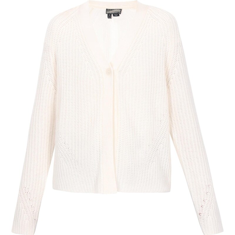 DreiMaster Vintage Kardigán šedobiela 66143313