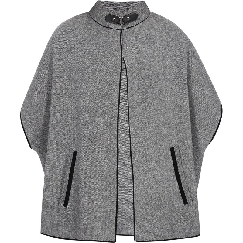 DreiMaster Klassik Pelerína Classic čierna melírovaná 66143360