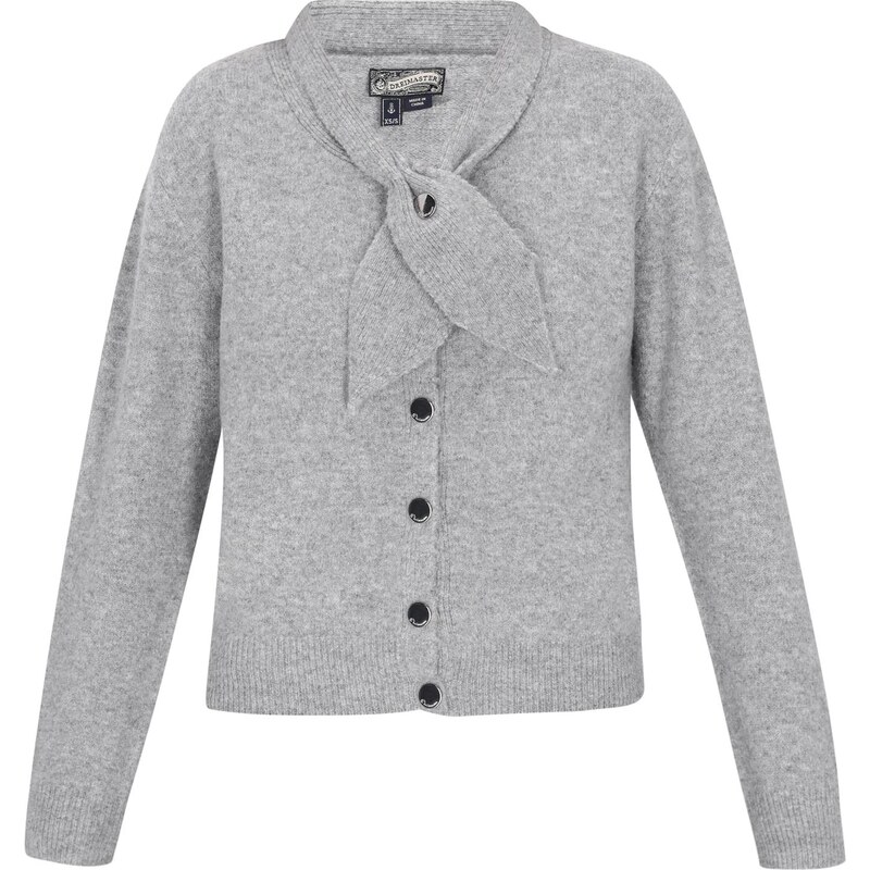 DreiMaster Vintage Kardigán sivá melírovaná 66143386