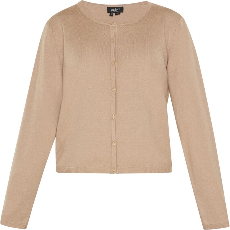 usha BLACK LABEL Kardigán Classic béžová 66143384