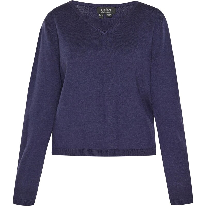usha BLACK LABEL Sveter námornícka modrá 66143373
