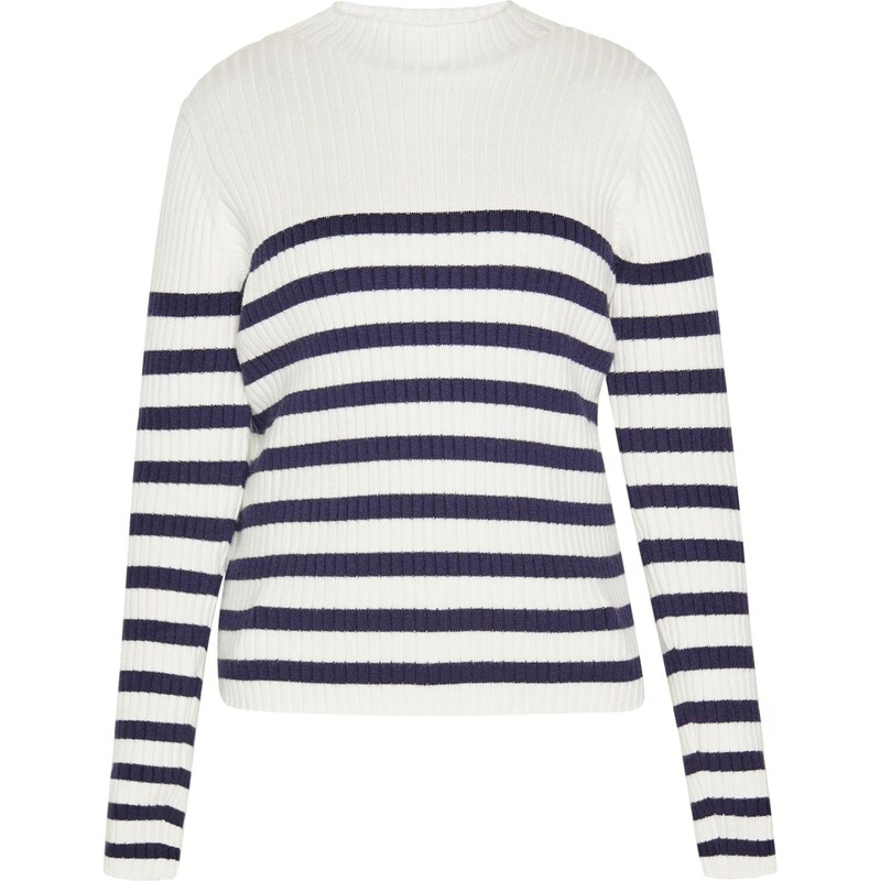 usha BLUE LABEL Sveter čierna / biela 66143376