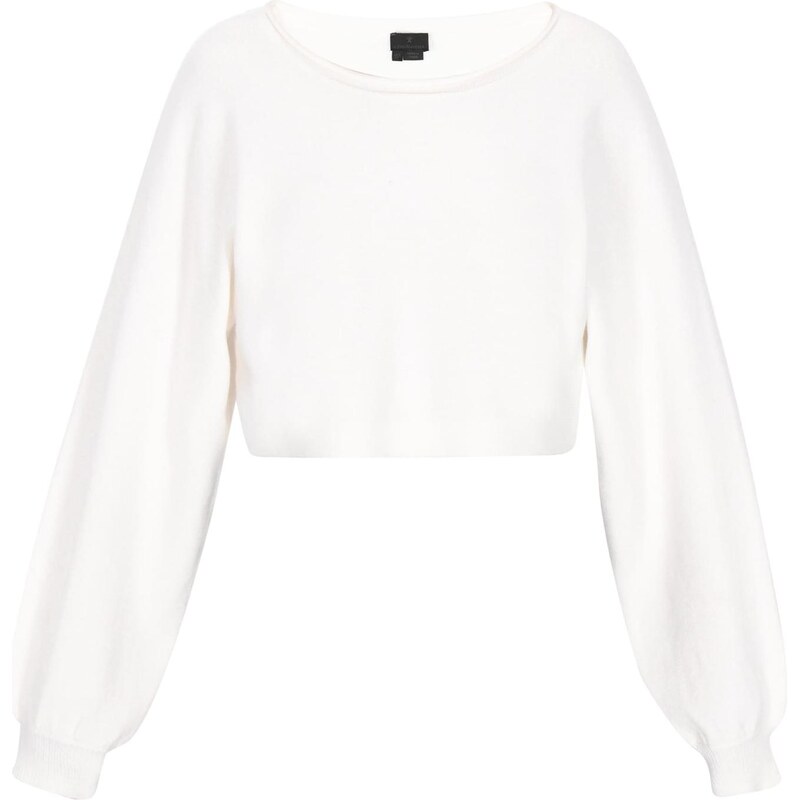 DreiMaster Klassik Sveter šedobiela 66143412