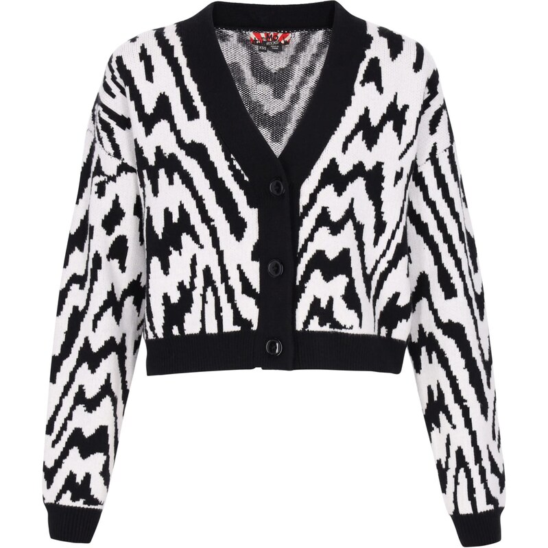 myMo ROCKS Kardigán čierna / biela 66143417