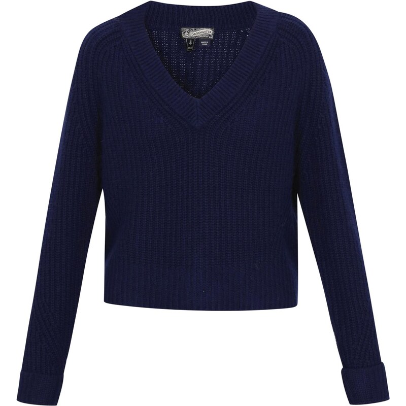 DreiMaster Vintage Sveter námornícka modrá 66143427