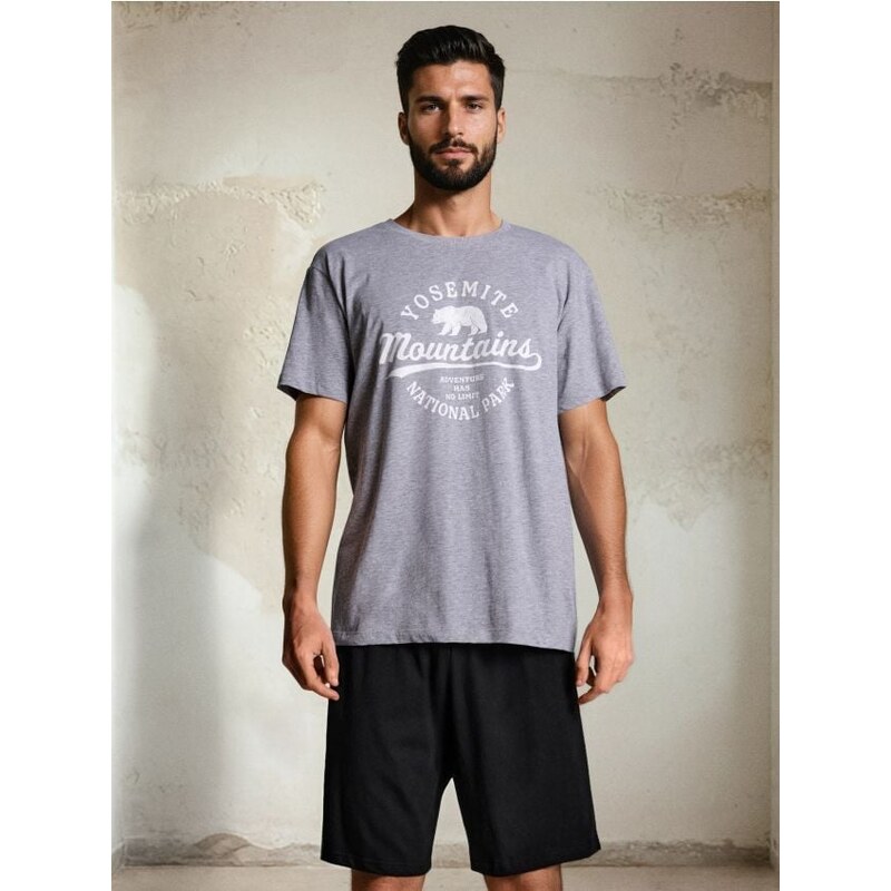 Sinsay - Bavlnená dvojdielna pyžama s potlačou - viacfarebná 66139322