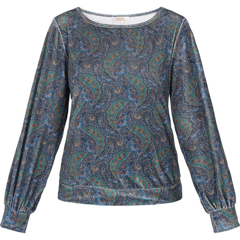usha FESTIVAL Blúzka zafírová / modrozelená / svetlomodrá / pueblo 66143538