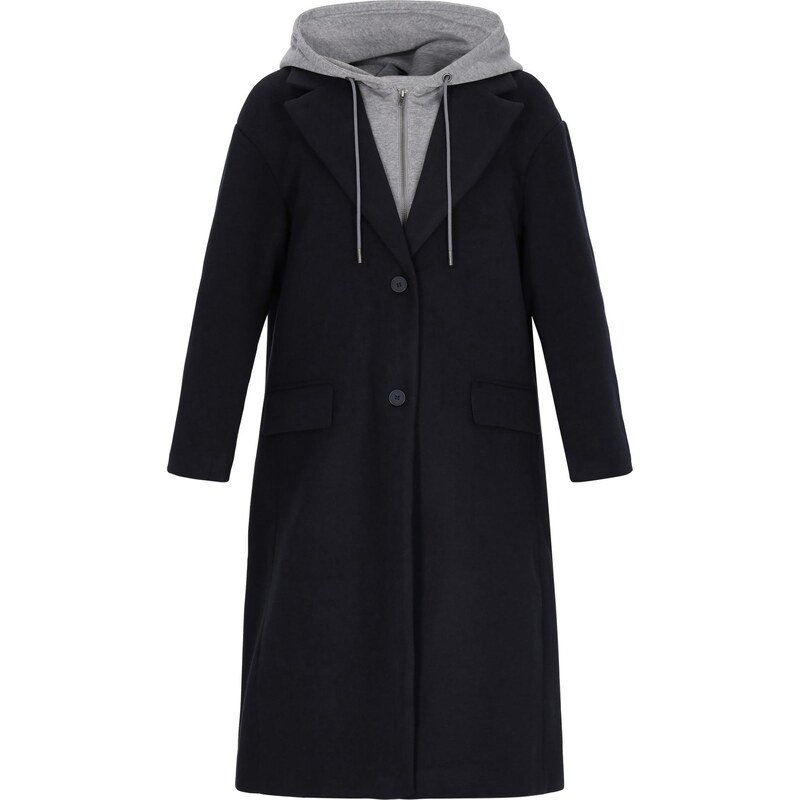 myMo ROCKS Prechodný kabát námornícka modrá / sivá 66143589