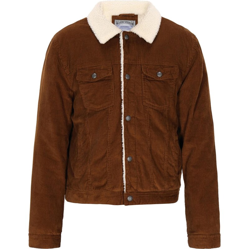 DreiMaster Vintage Prechodná bunda Vintage nebielená / hnedá 66143590