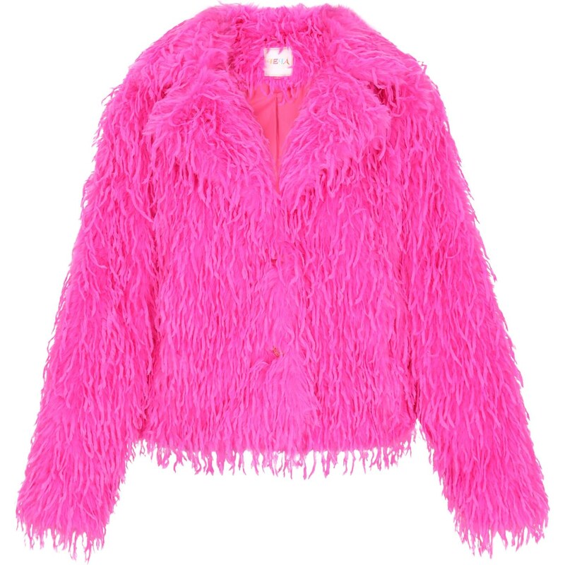 IZIA Prechodná bunda Fashion Look neónovo ružová 66143665