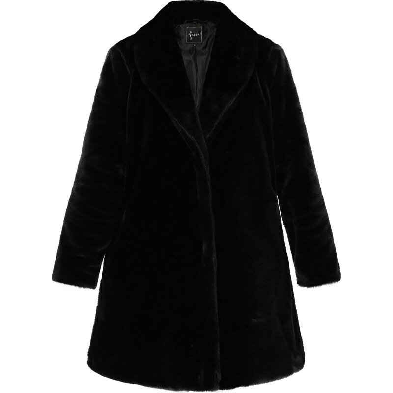 faina Zimný kabát Fashion Look čierna 66144594