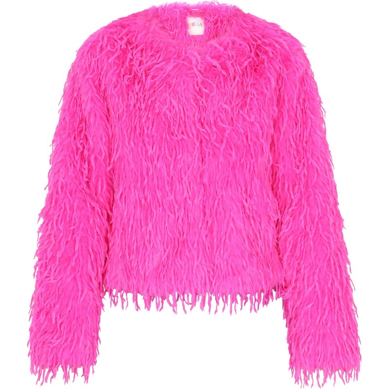 IZIA Prechodná bunda Fashion Look ružová 66144606