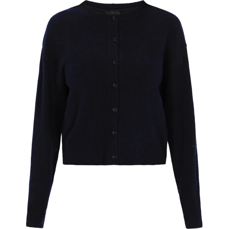 DreiMaster Klassik Kardigán Classic Look námornícka modrá 66144891