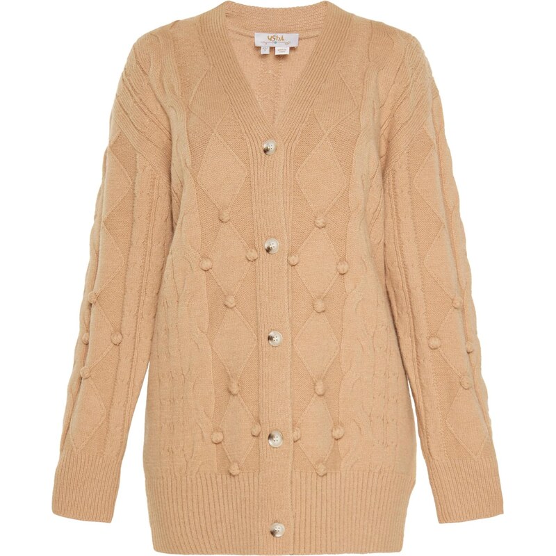 usha FESTIVAL Kardigán farba ťavej srsti 66144867