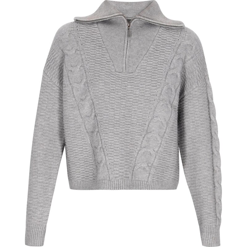 DreiMaster Vintage Sveter sivá 66144875