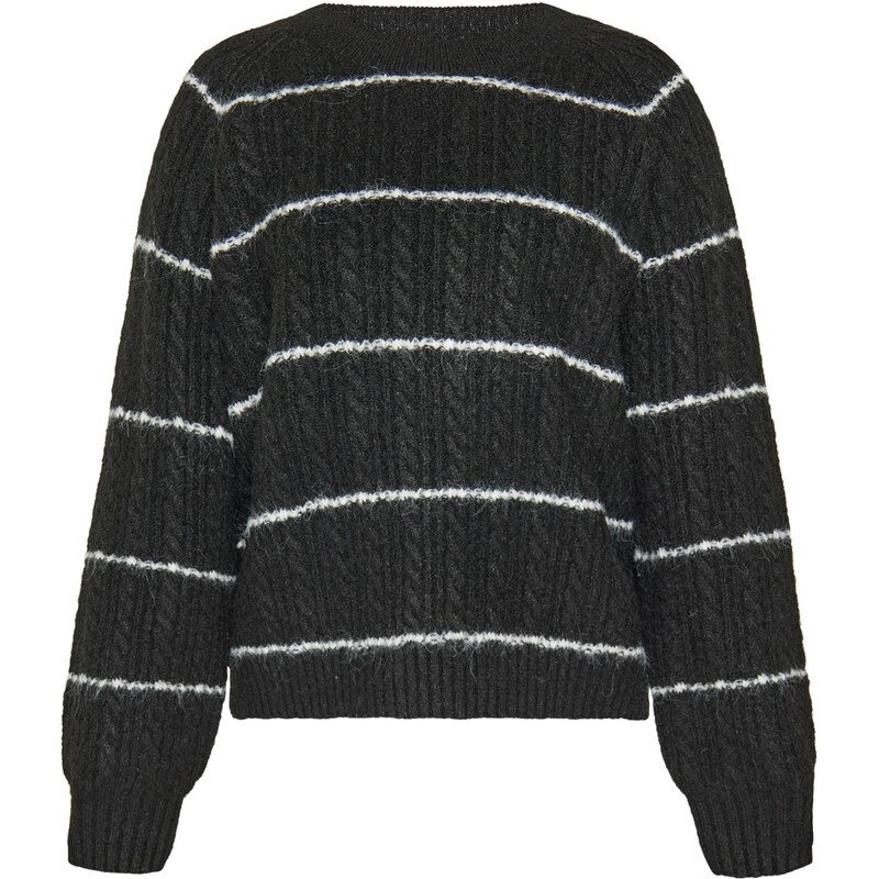 usha BLUE LABEL Sveter Classic čierna / biela 66144870