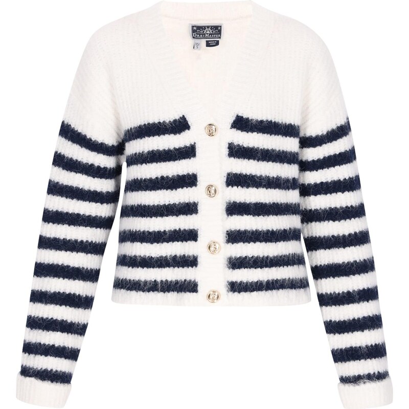 DreiMaster Maritim Kardigán námornícka modrá / biela 66144859