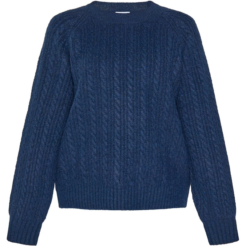 usha BLUE LABEL Sveter Classic námornícka modrá 66144877